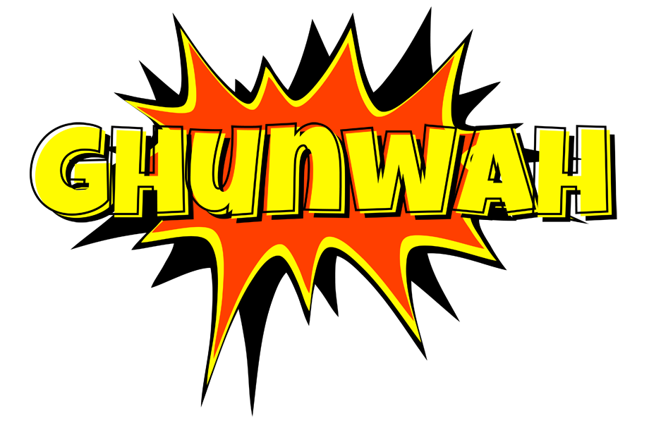 Ghunwah bazinga logo