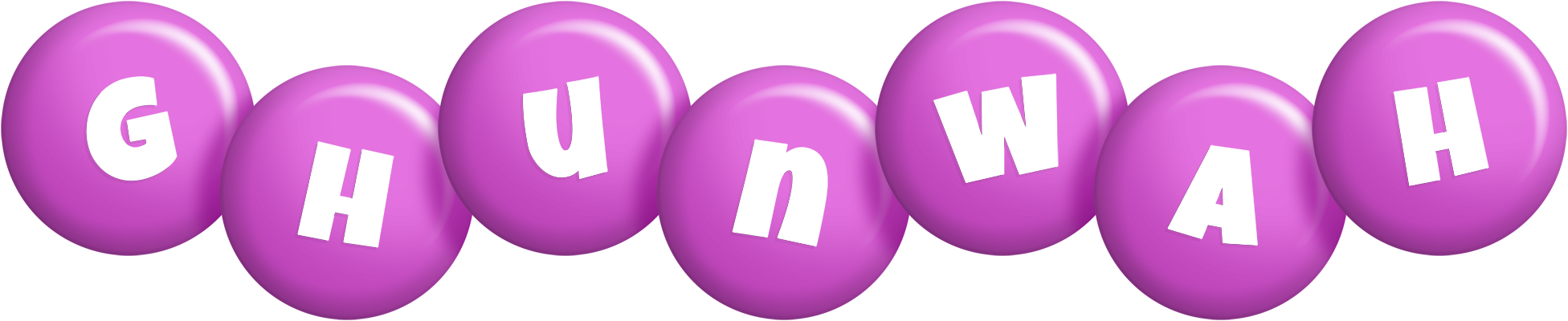 Ghunwah candy-purple logo