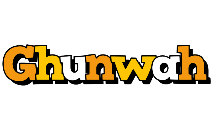 Ghunwah cartoon logo