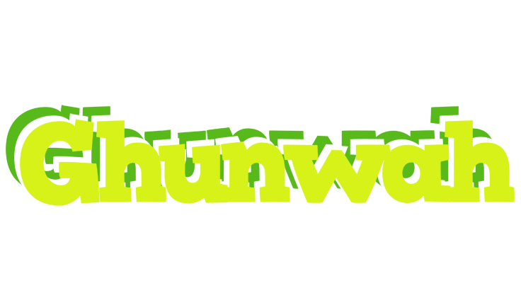 Ghunwah citrus logo