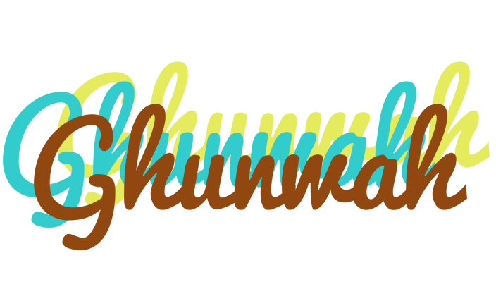 Ghunwah cupcake logo
