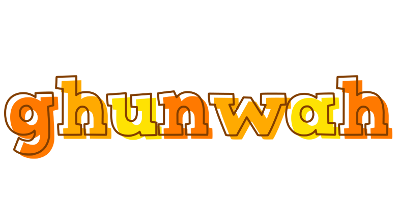 Ghunwah desert logo