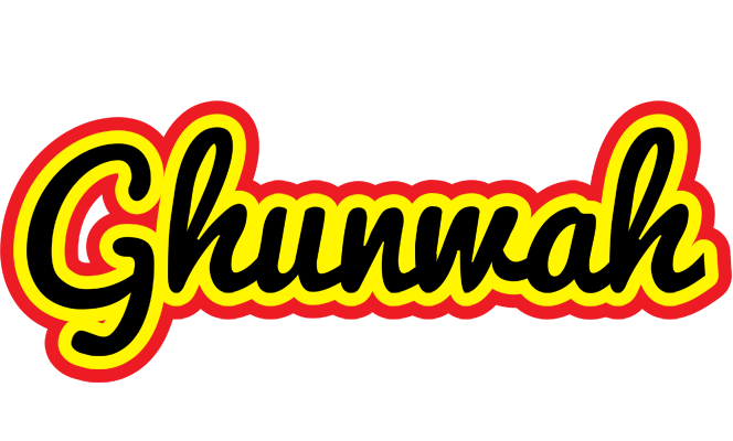 Ghunwah flaming logo