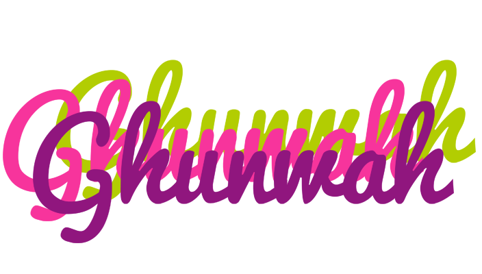 Ghunwah flowers logo