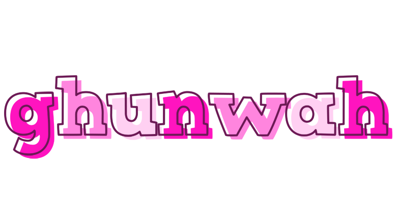 Ghunwah hello logo