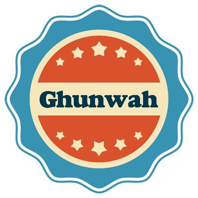 Ghunwah labels logo