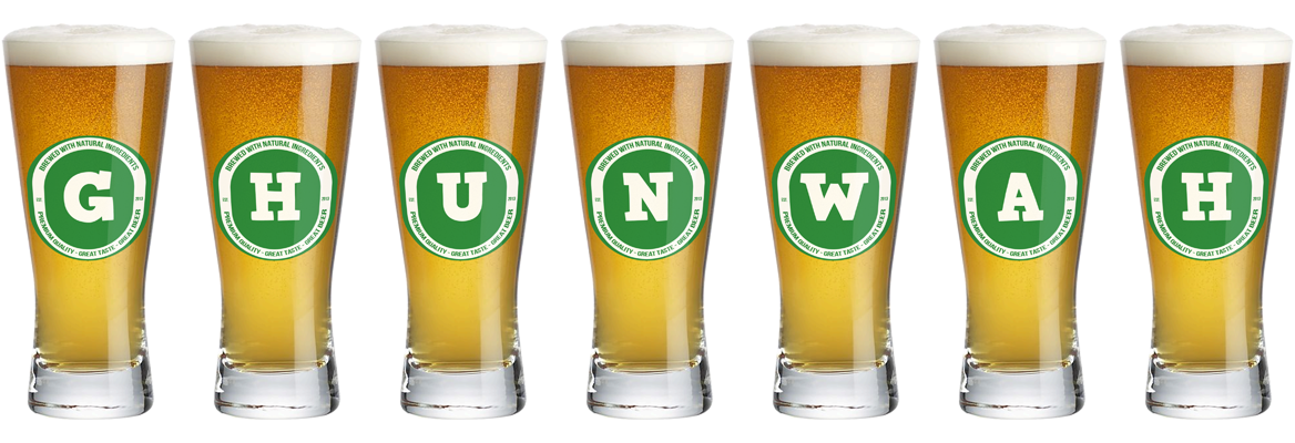 Ghunwah lager logo