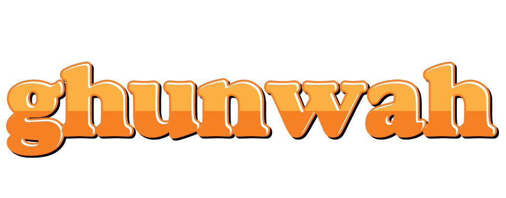 Ghunwah orange logo