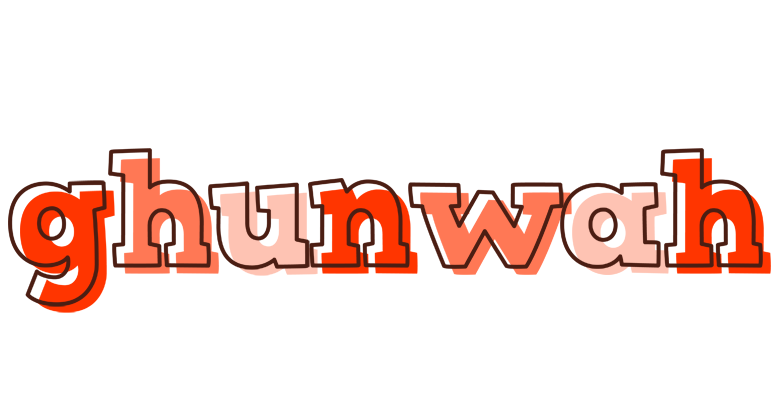 Ghunwah paint logo