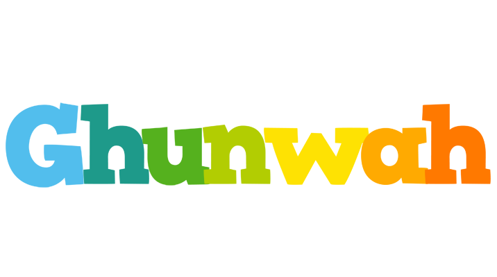 Ghunwah rainbows logo