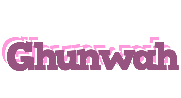 Ghunwah relaxing logo