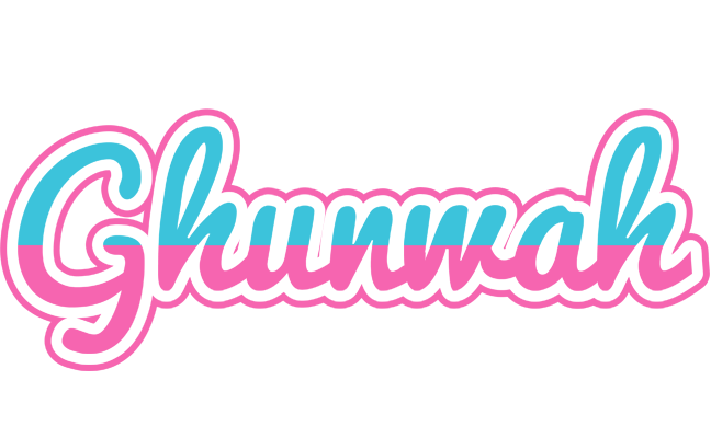 Ghunwah woman logo