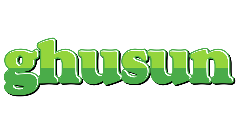 Ghusun apple logo