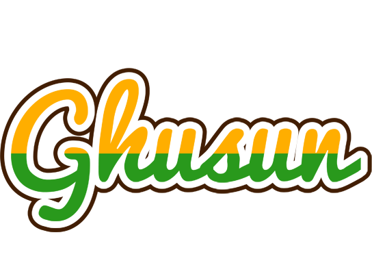 Ghusun banana logo
