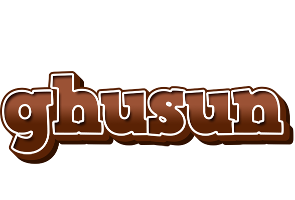 Ghusun brownie logo
