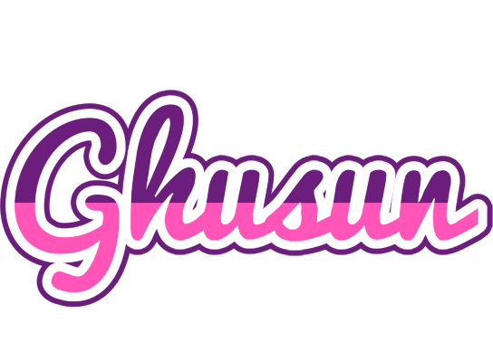 Ghusun cheerful logo