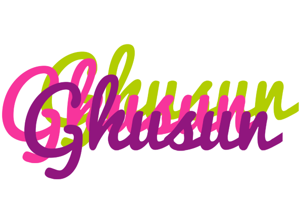 Ghusun flowers logo