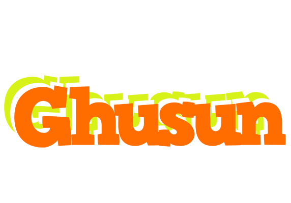 Ghusun healthy logo