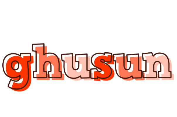 Ghusun paint logo