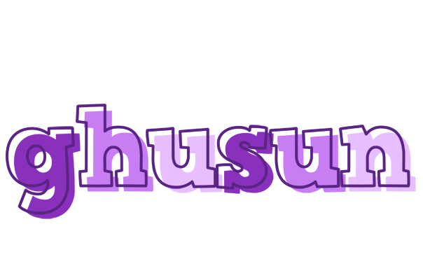 Ghusun sensual logo