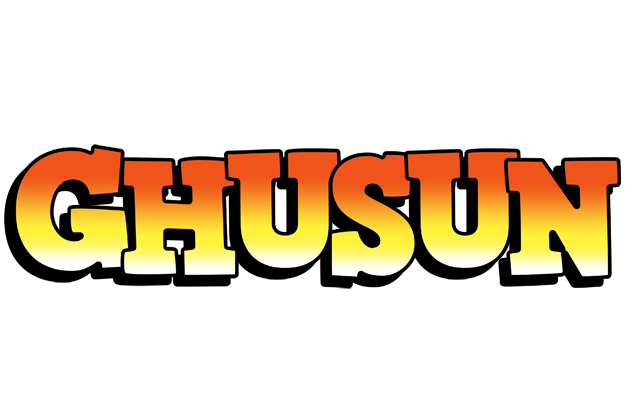 Ghusun sunset logo