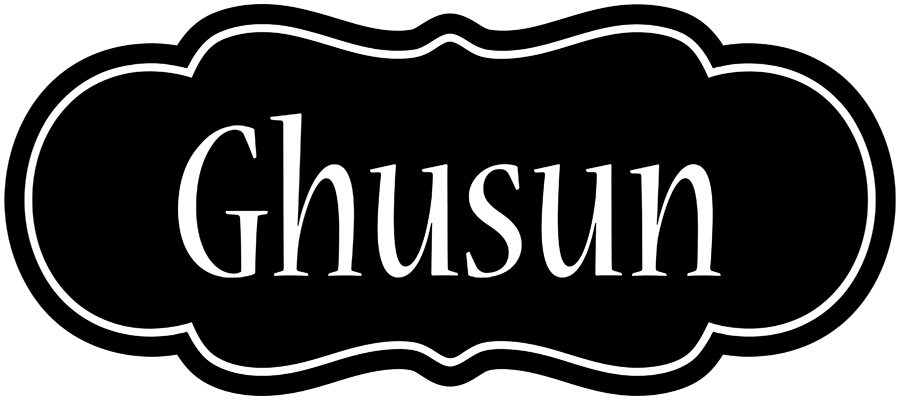 Ghusun welcome logo