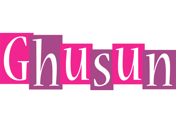 Ghusun whine logo