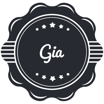 Gia badge logo