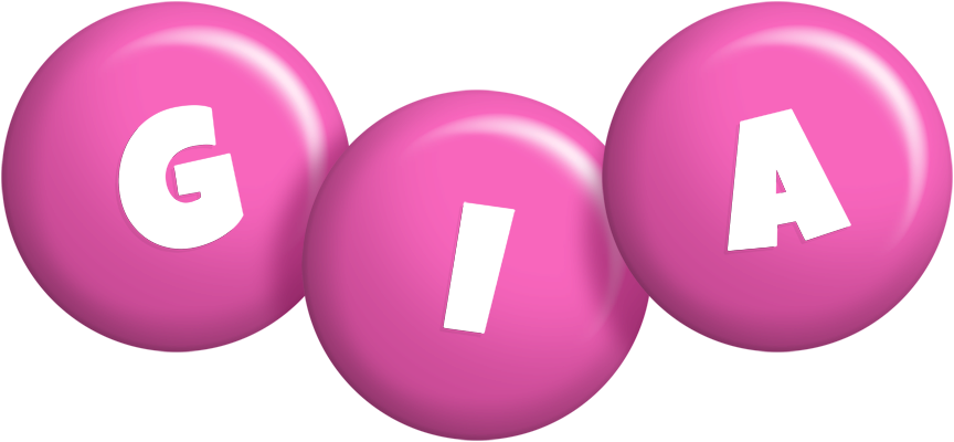 Gia candy-pink logo