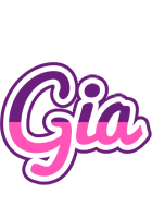 Gia cheerful logo