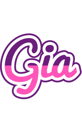 Gia cheerful logo