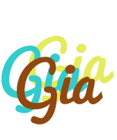 Gia cupcake logo