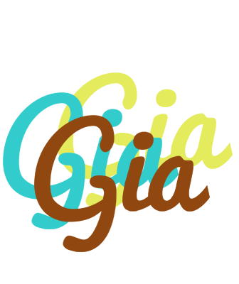 Gia cupcake logo
