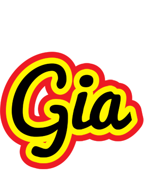Gia flaming logo