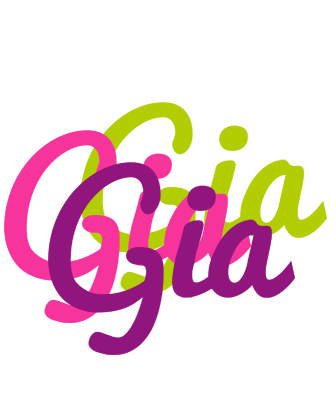 Gia flowers logo