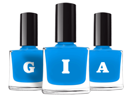 Gia glossy logo