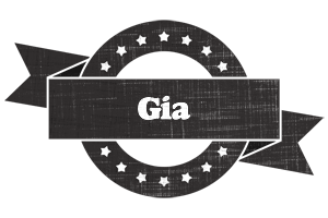 Gia grunge logo