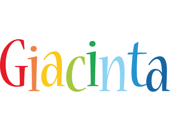 Giacinta birthday logo