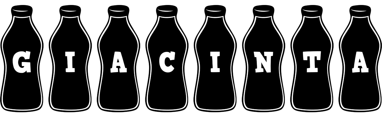 Giacinta bottle logo