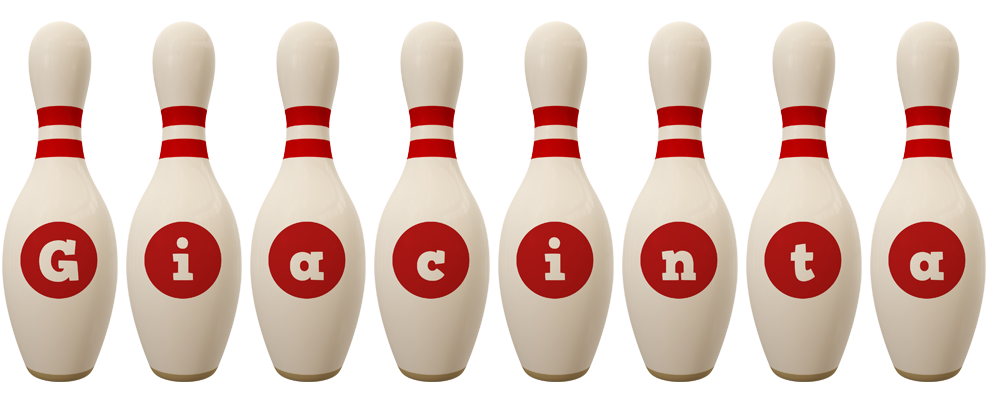 Giacinta bowling-pin logo