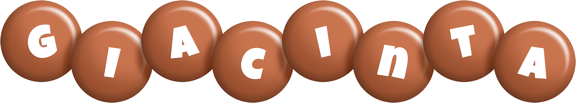 Giacinta candy-brown logo