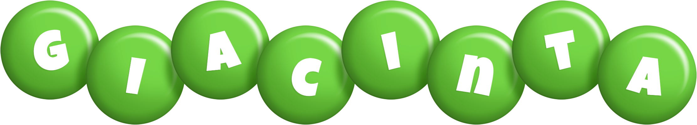 Giacinta candy-green logo