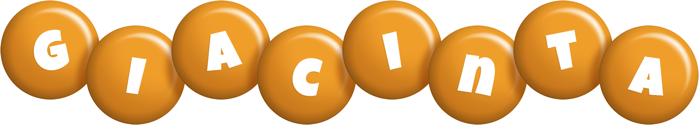 Giacinta candy-orange logo