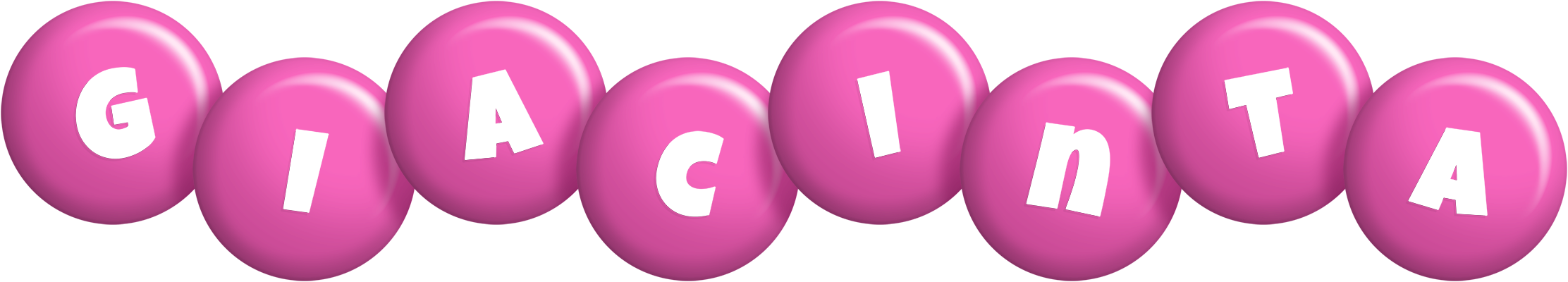Giacinta candy-pink logo