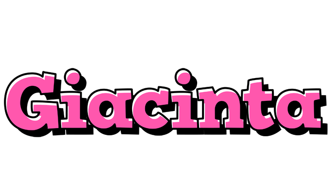 Giacinta girlish logo
