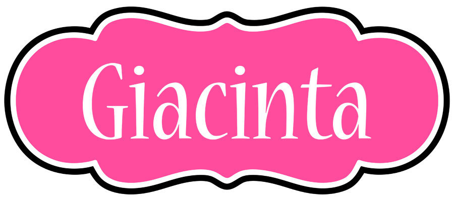 Giacinta invitation logo