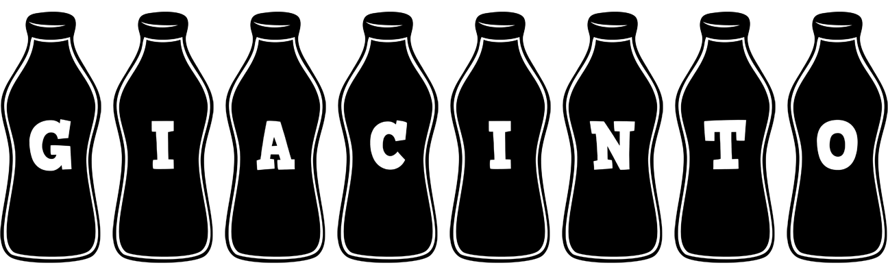 Giacinto bottle logo