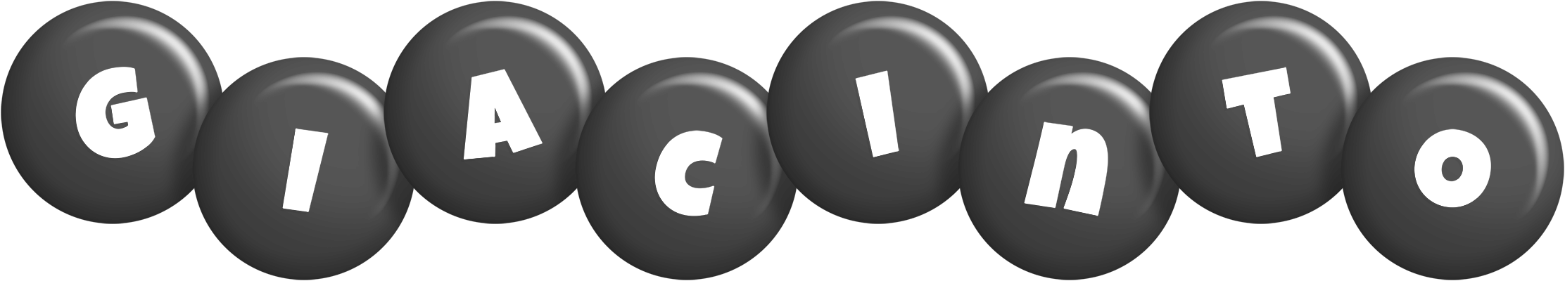 Giacinto candy-black logo