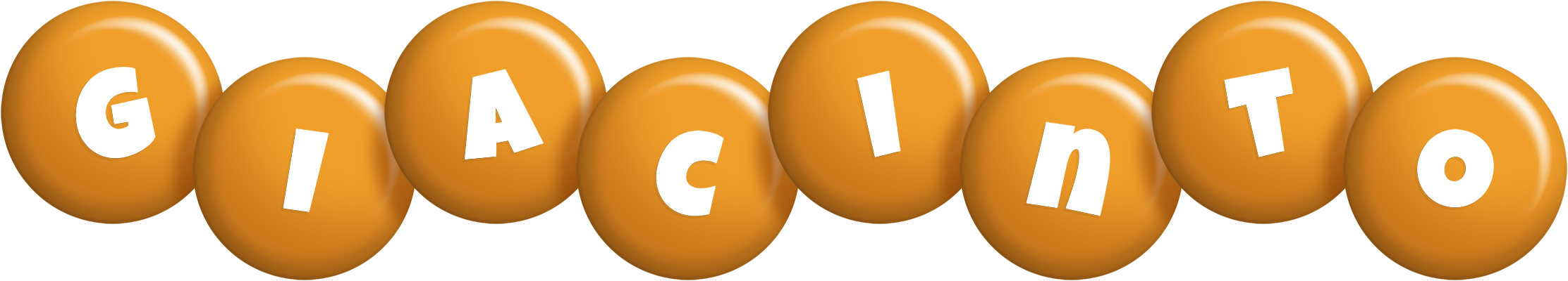 Giacinto candy-orange logo