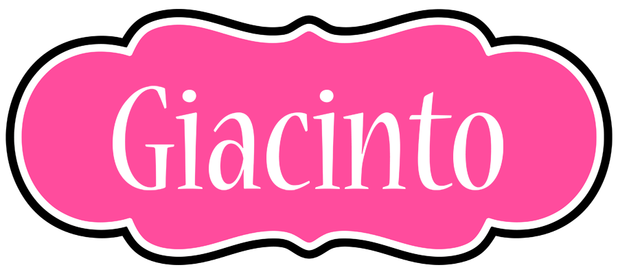 Giacinto invitation logo